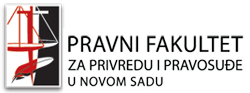 Pravni fakultet za privredu i pravosuđe logo